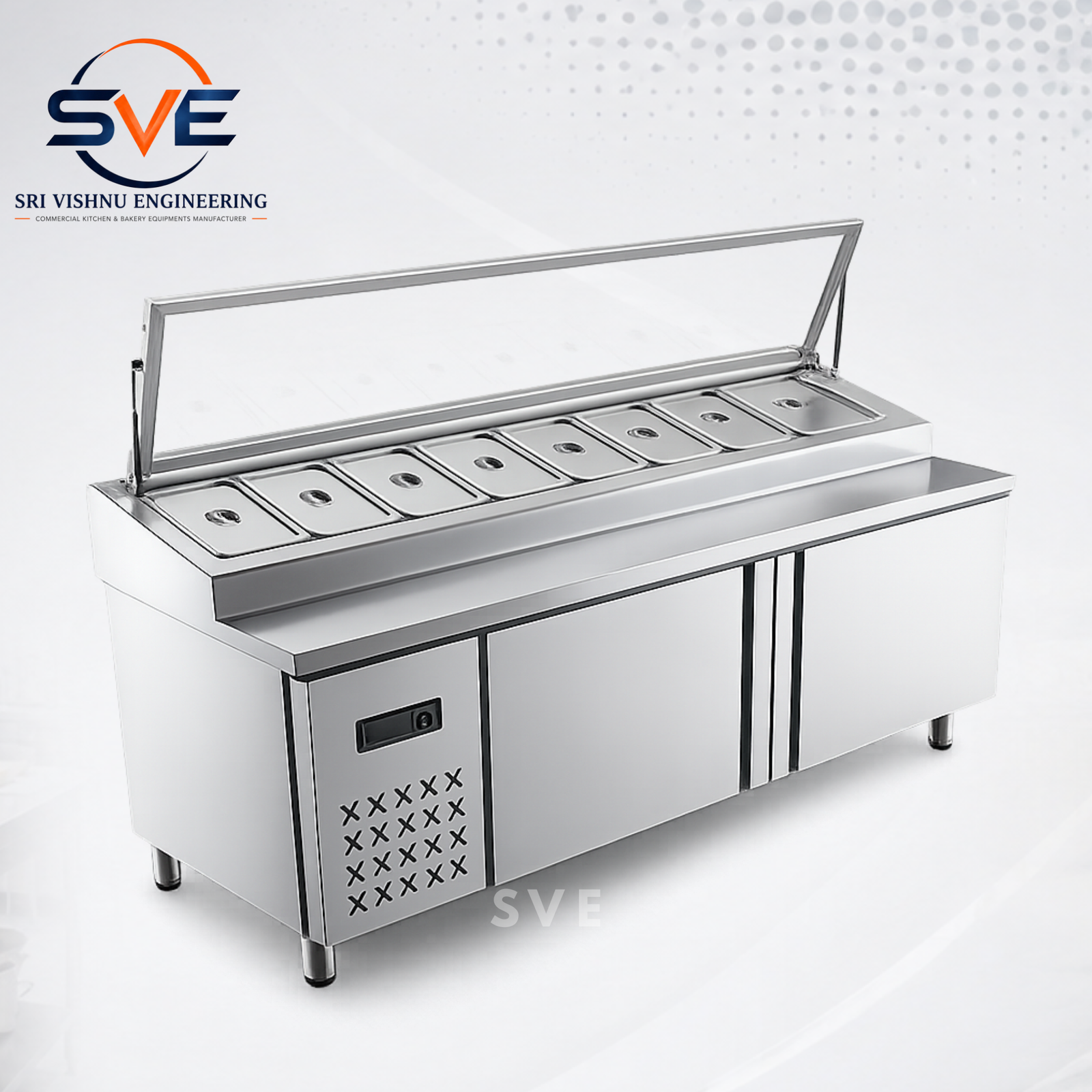 Under Counter Chiller and Salad Bar