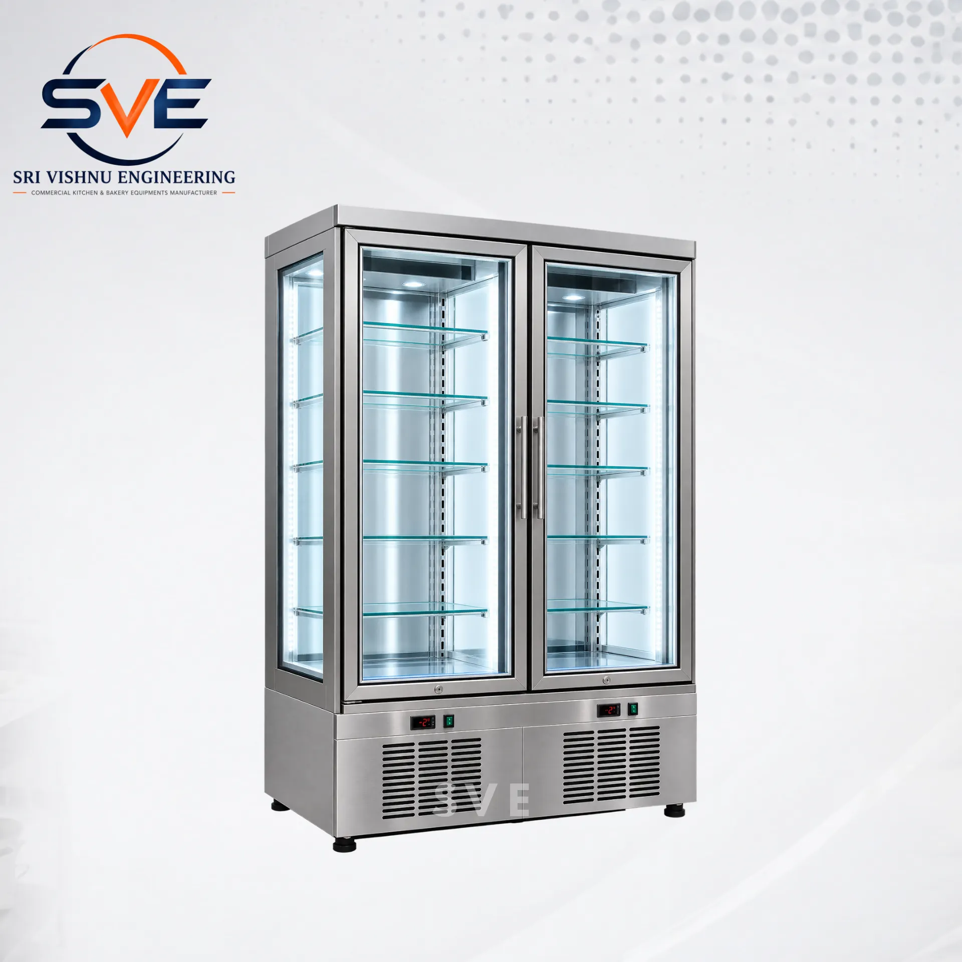 Vertical Chiller Double Door