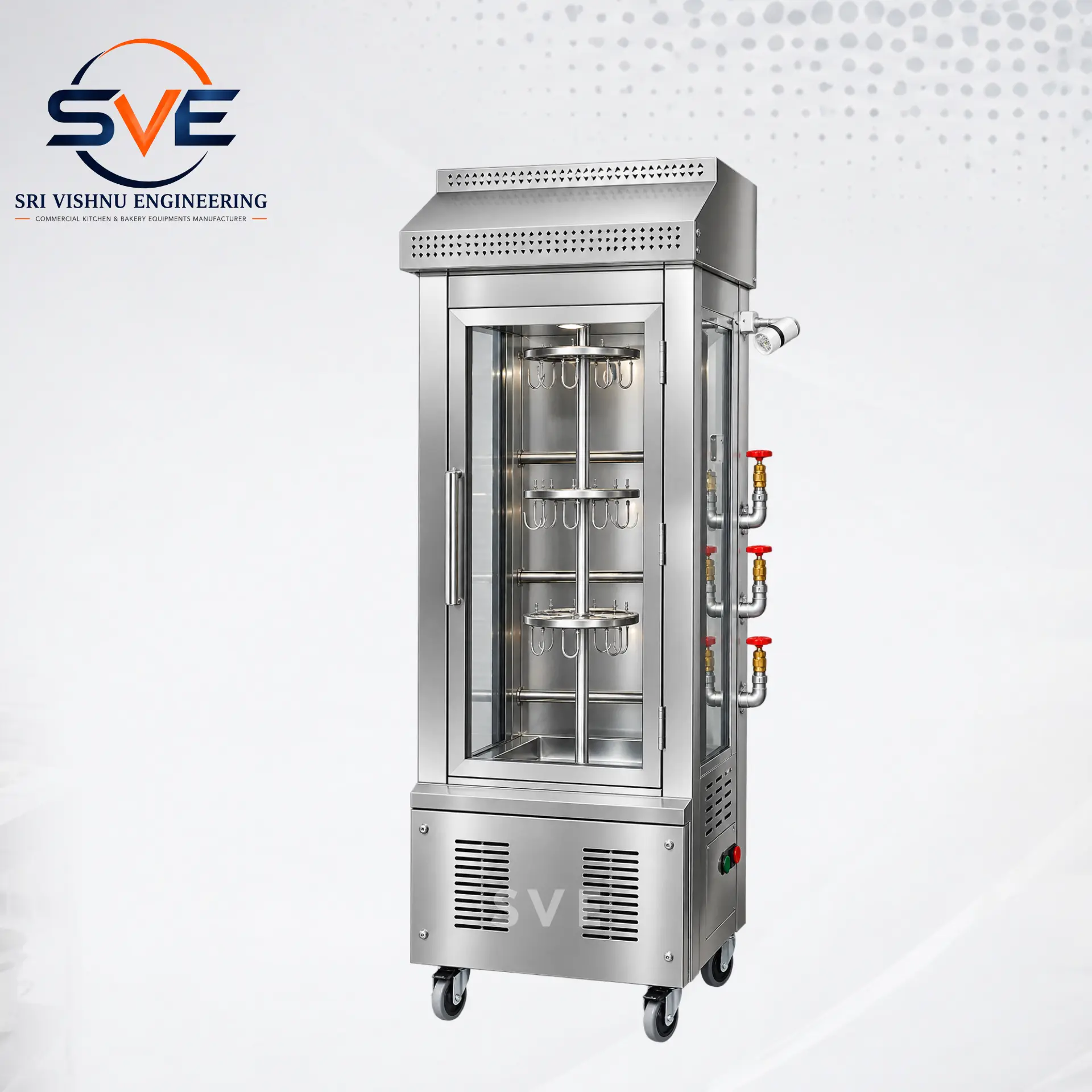 Commercial Mutton Raan Roasting Machine